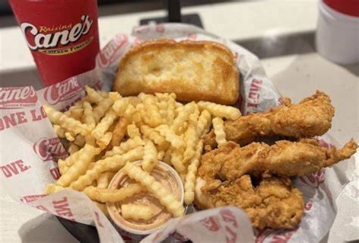 What is the cheapest meal at Raising Cane’s?