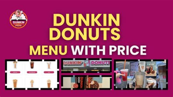 What is the cheapest thing at Dunkin Donuts?