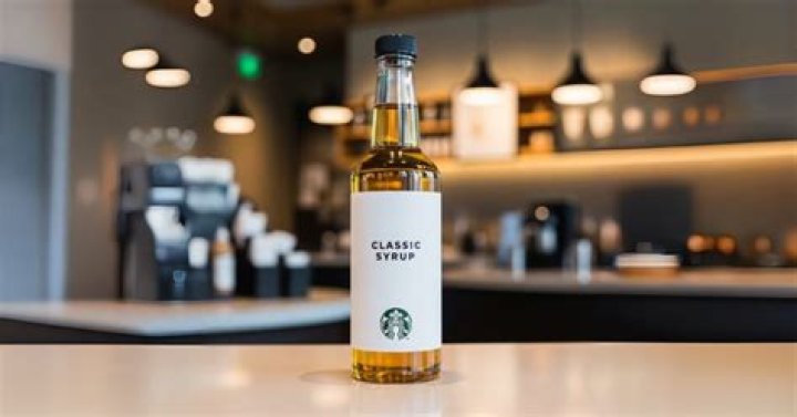 What is the classic syrup at Starbucks called?