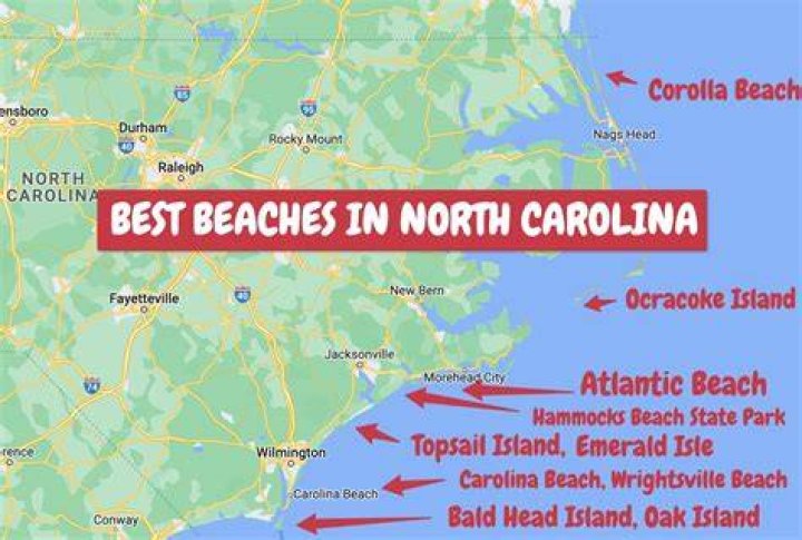 What is the closest beach to Wilson NC?