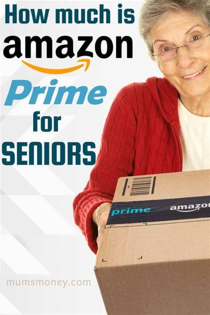 What is the cost of Amazon Prime for seniors?