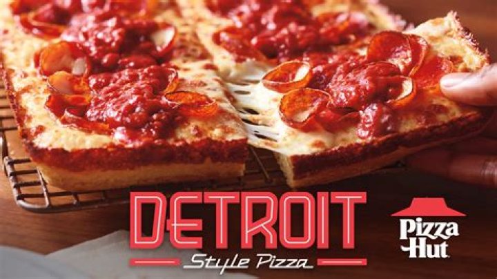 What is the Detroit style pizza from pizza Hut?