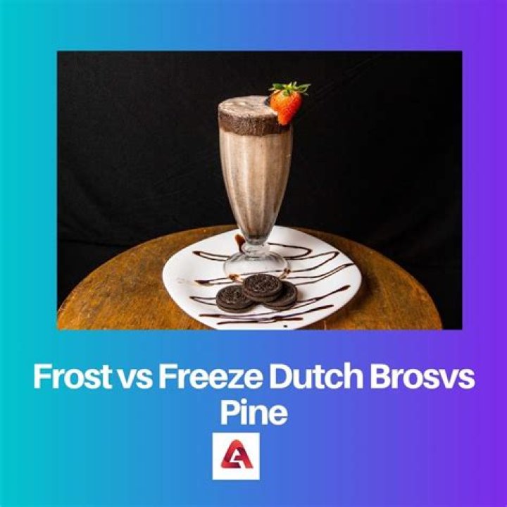 What is the difference between a frost and a freeze at Dutch Bros?