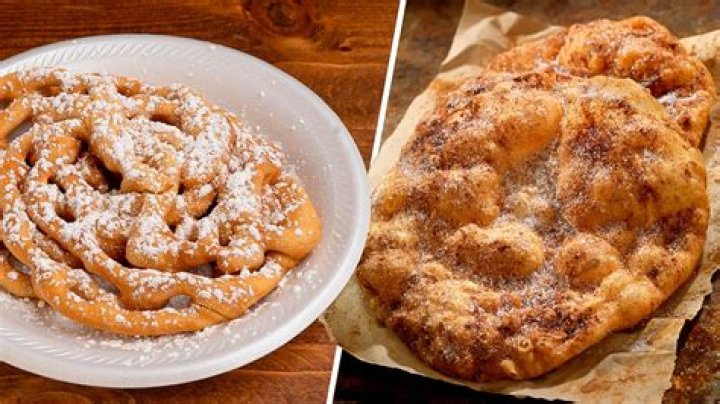 What is the difference between a funnel cake and a beignet?