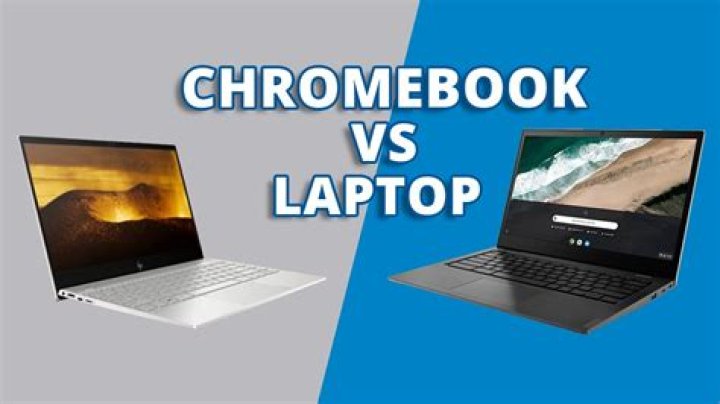 What is the difference between a laptop and a Chromebook?