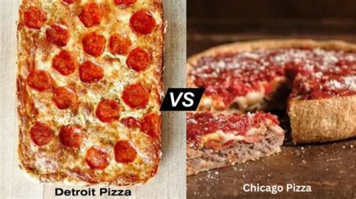 What is the difference between Chicago and Detroit style pizza?