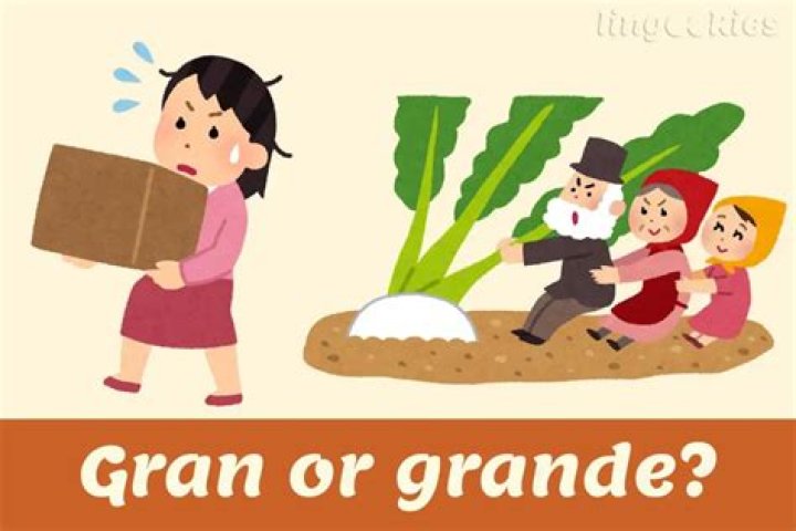 What is the difference between Grande and Gran?
