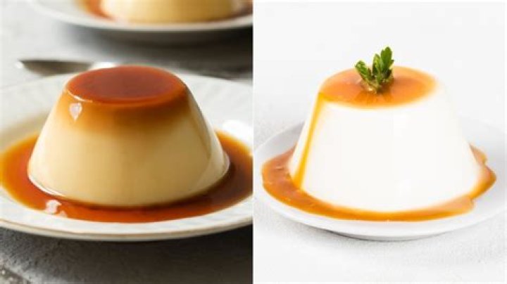 What is the difference between panna cotta and flan?
