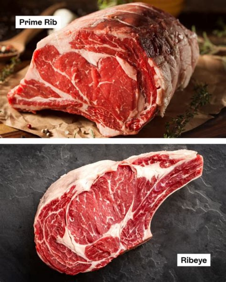 What is the difference between prime rib and ribeye Texas Roadhouse?