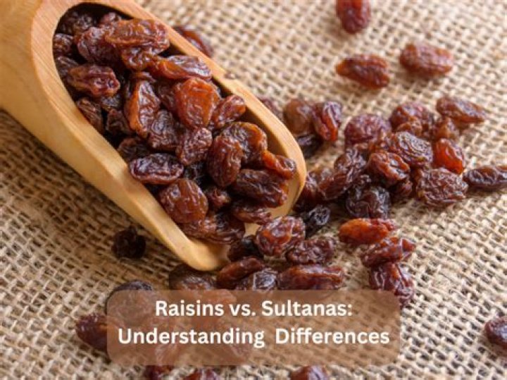What is the difference between Thompson and sultana raisins?