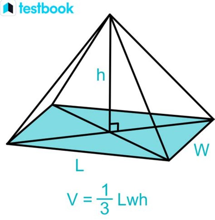What is the equation for a rectangular pyramid?