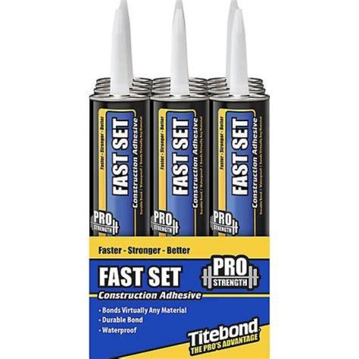 What is the fastest setting construction adhesive?