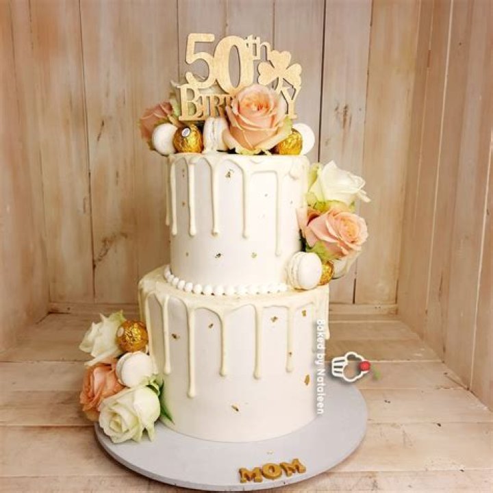 What is the flower for 50th birthday?