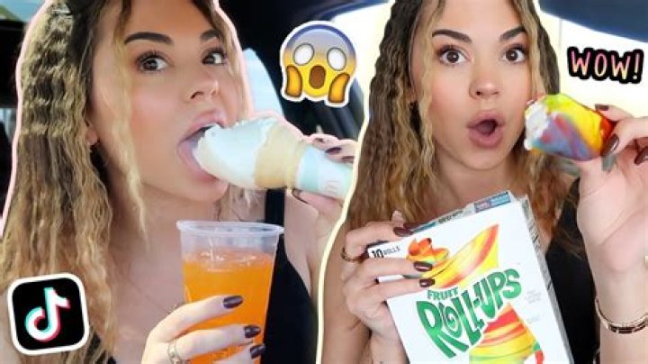 What is the fruit roll up trick Tiktok?
