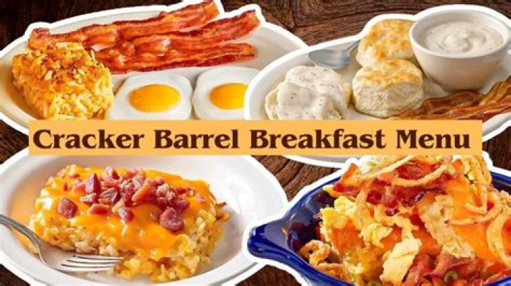 What is the healthiest breakfast at Cracker Barrel?
