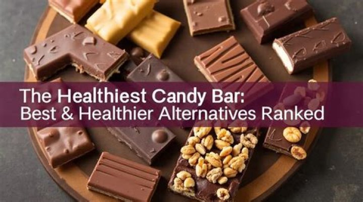 What is the healthiest candy bar to eat?