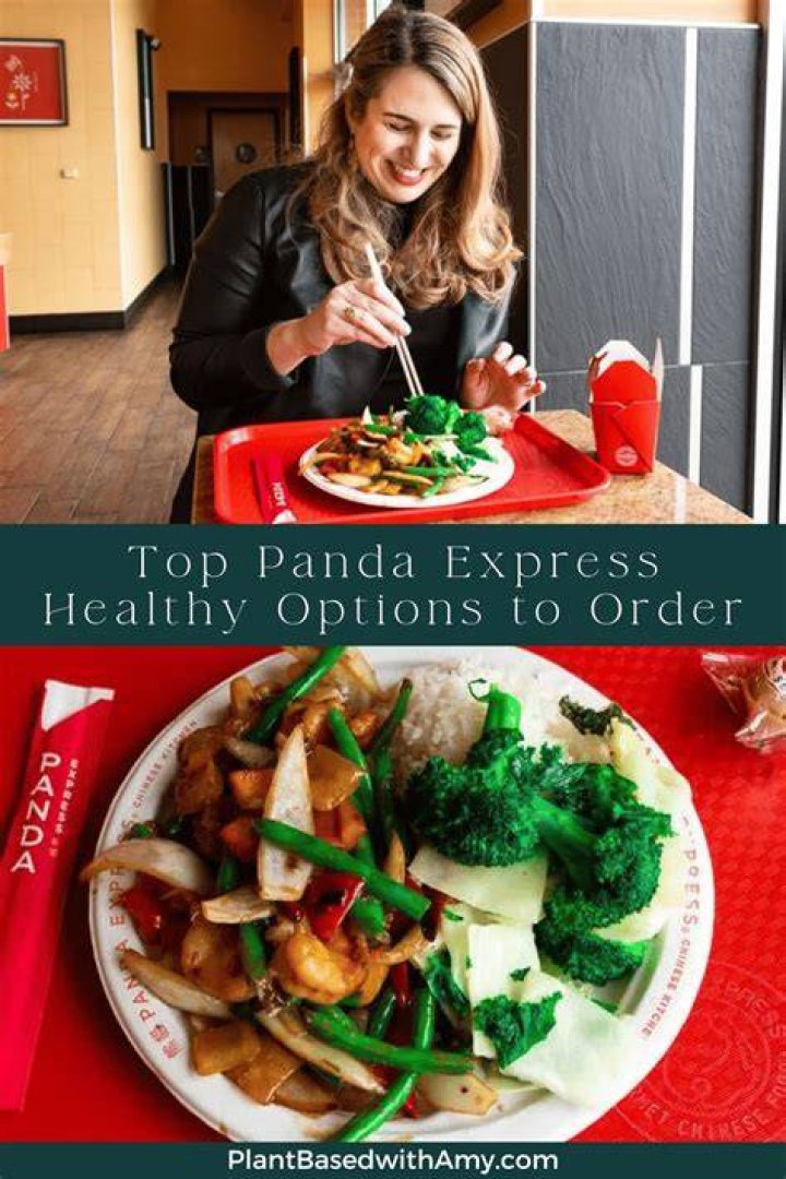 What is the healthiest entree at Panda Express?