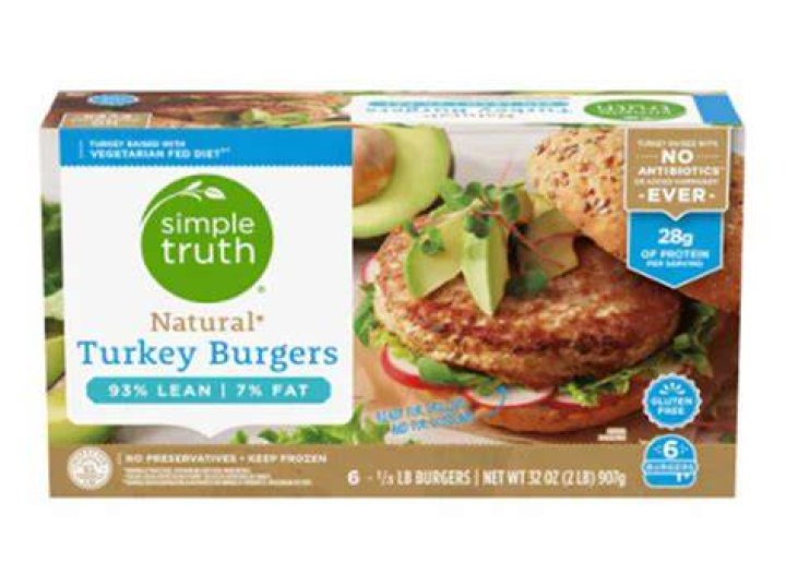 What is the healthiest frozen turkey burger?
