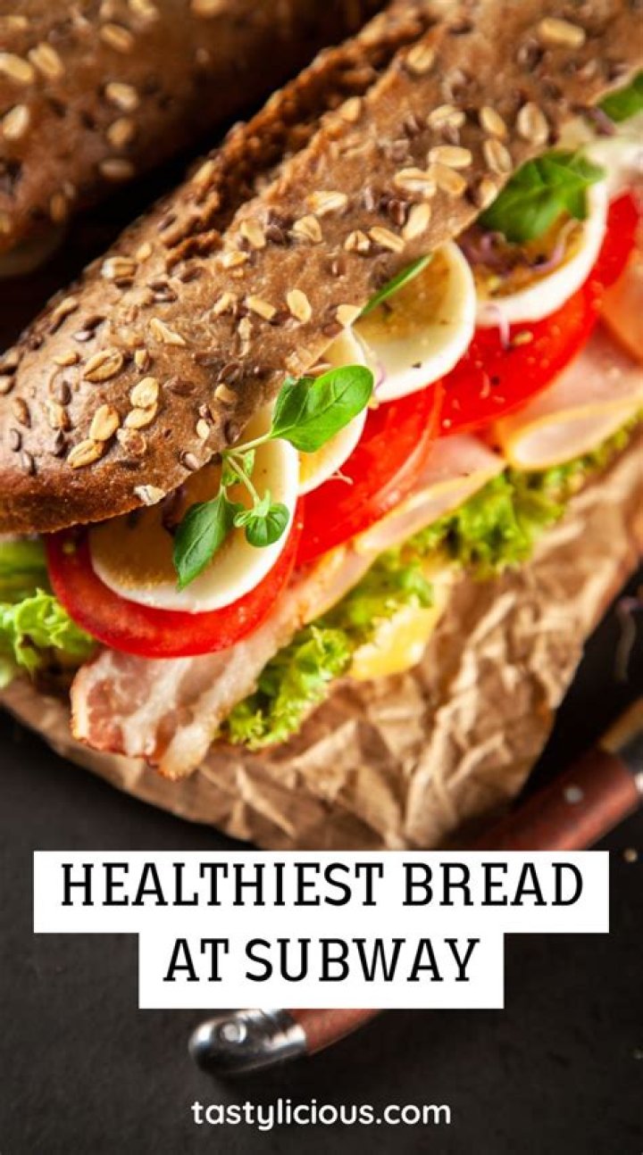 What is the healthiest Subway sandwich?