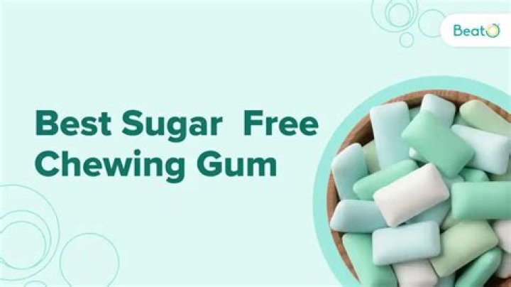 What is the healthiest sugar free gum?