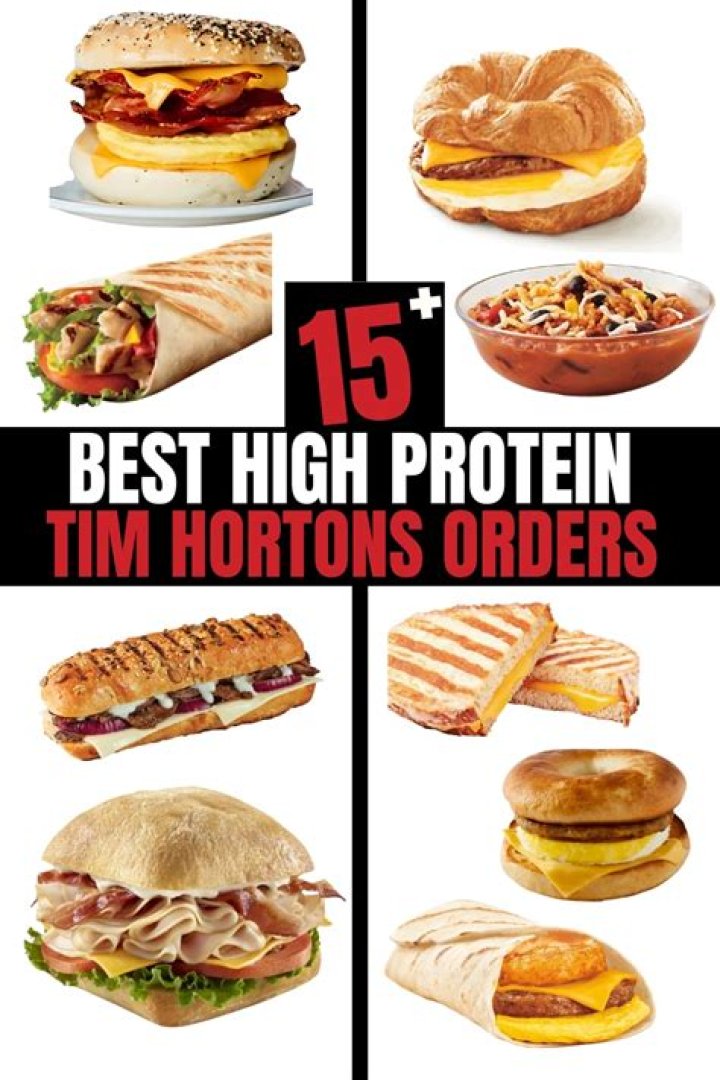 What is the healthiest thing to eat at Tim Hortons?