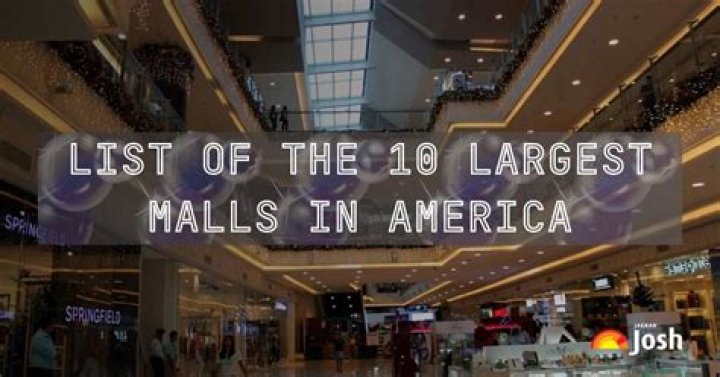 What is the largest mall in us?