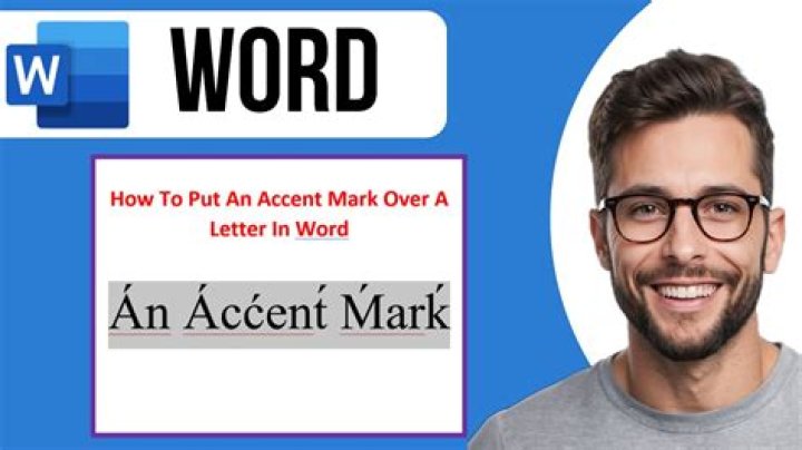 What is the little mark over a letter called?