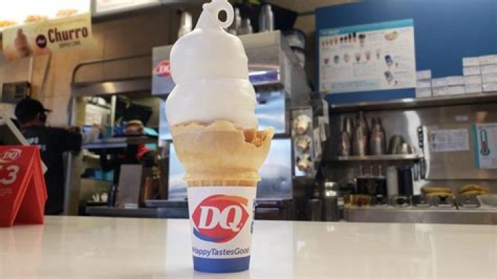 What is the lowest calorie ice cream at Dairy Queen?