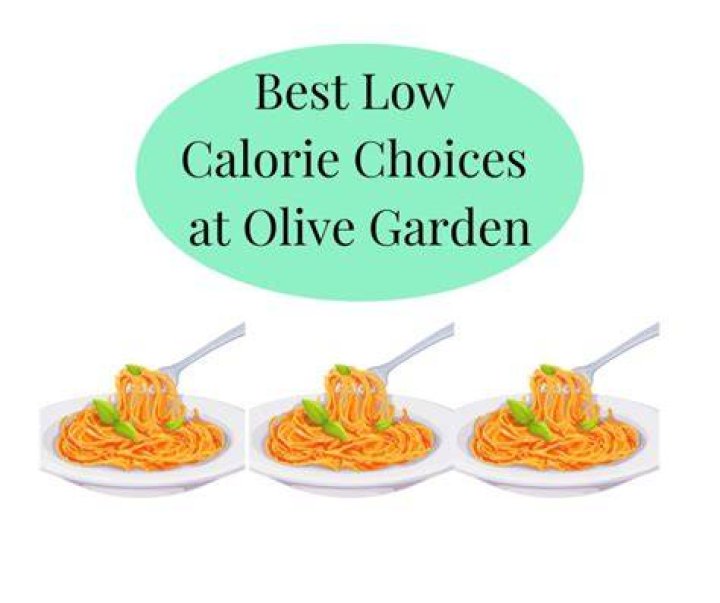 What is the lowest calorie meal at Olive Garden?