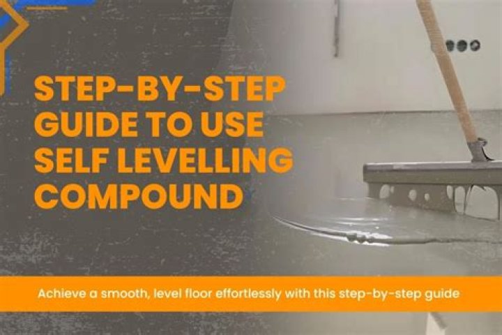 What is the maximum depth for self Levelling compound?