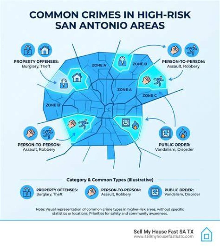 What is the most dangerous part of San Antonio?