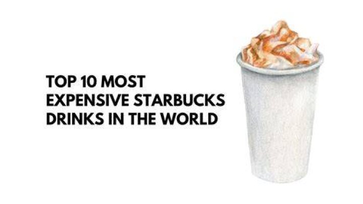 What is the most expensive food item at Starbucks?