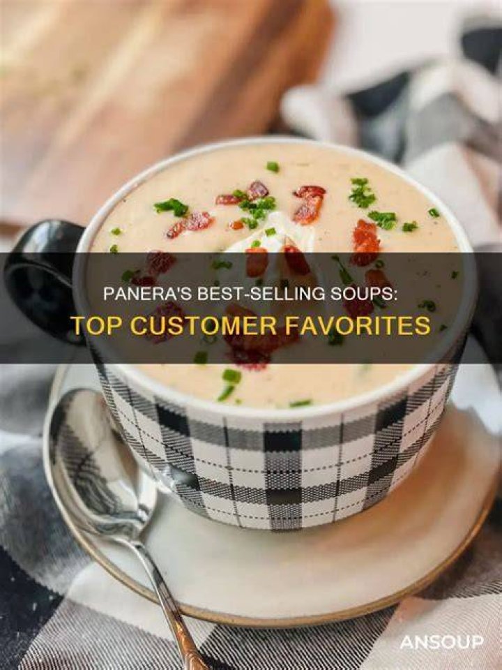 What is the most popular soup at Panera?
