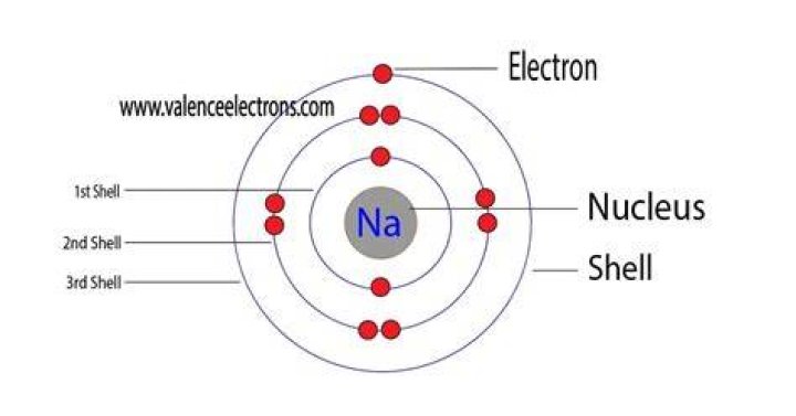 What is the number of electrons in Na atom and Na+ ion?