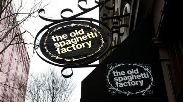 What is the Old Spaghetti Factory known for?
