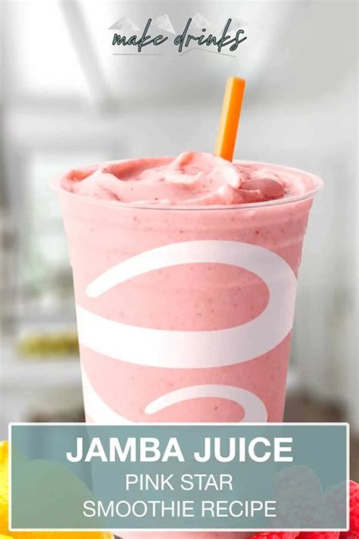 What is the pink star at Jamba Juice?