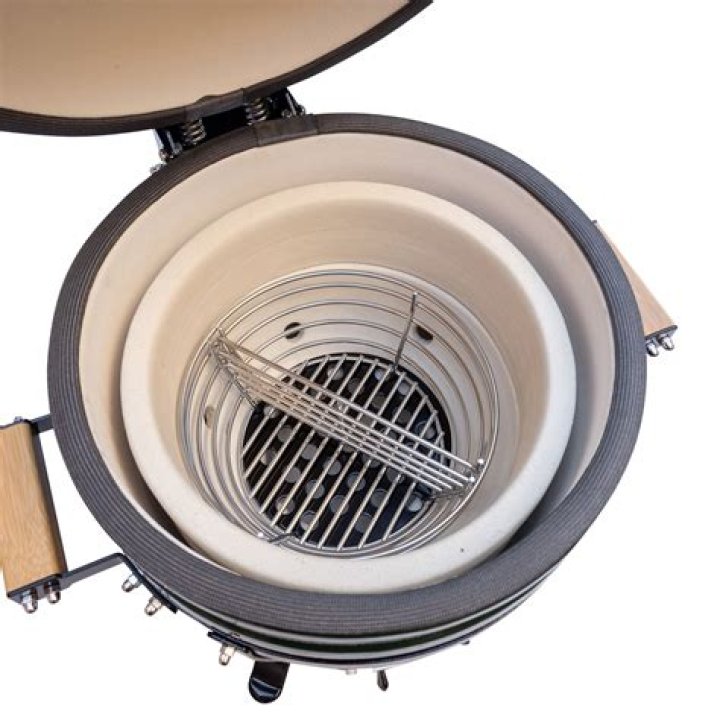 What is the purpose of a charcoal basket?