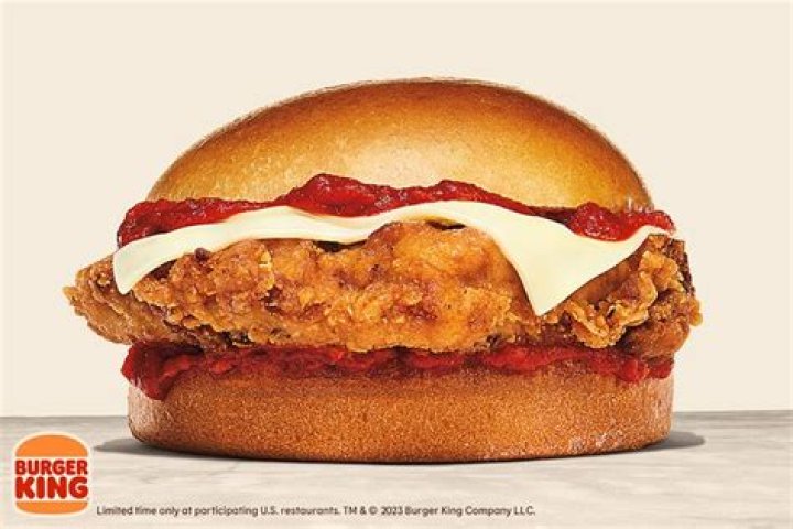 What is the sauce on the Burger King chicken sandwich?