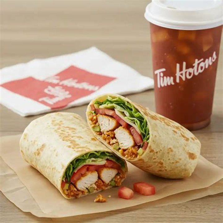 What is the sauce on Tim Hortons breakfast wraps?