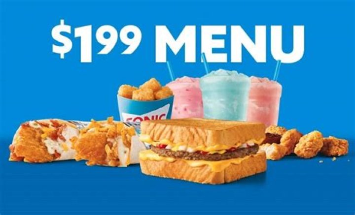 What is the specials at Sonic?