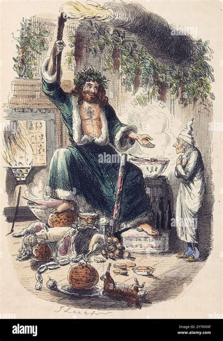 What is the symbolism of the Ghost of Christmas Present?