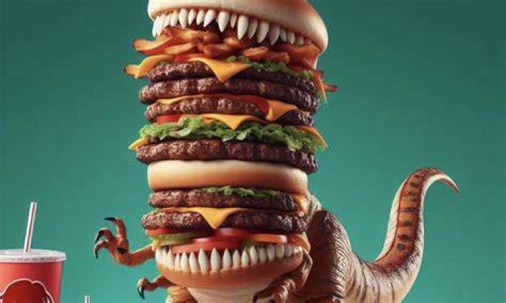 What is the T Rex burger at Wendy’s?