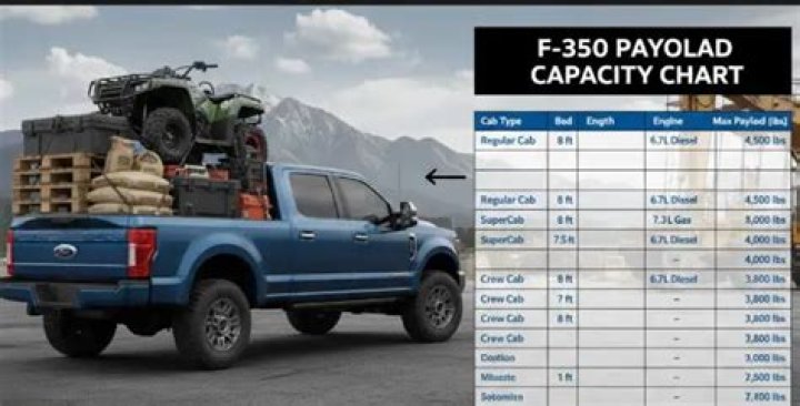 What is the towing capacity of a Ford f350 dually?