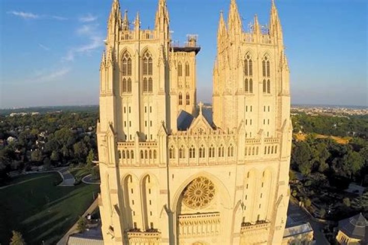 What is the Washington National Cathedral made of?