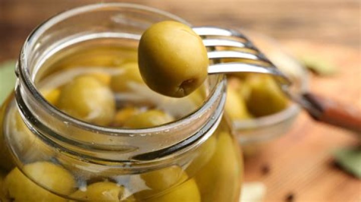 What is the white stuff in my olive jar?
