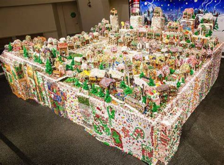 What is the world’s largest gingerbread house?