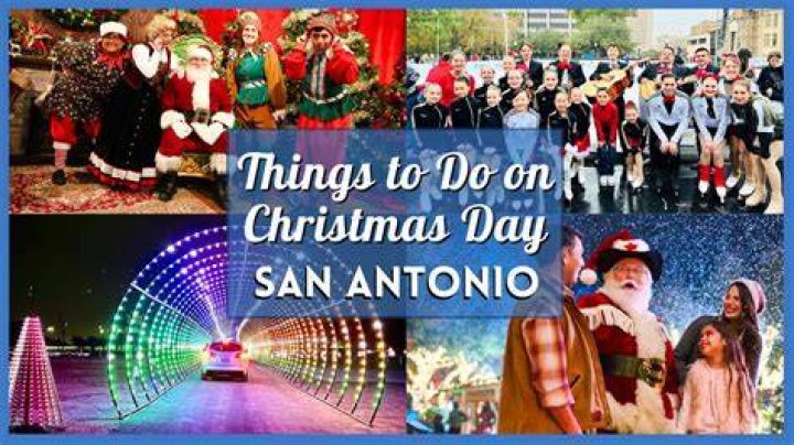 What is there to do in San Antonio on Christmas Day?