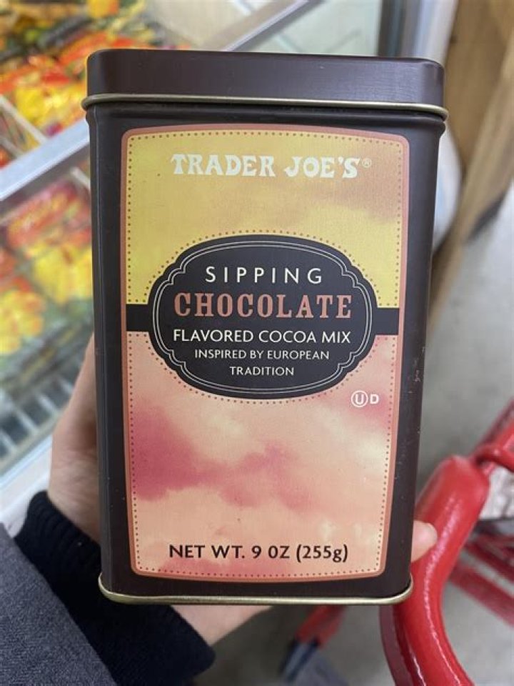 What is Trader Joe’s sipping chocolate?