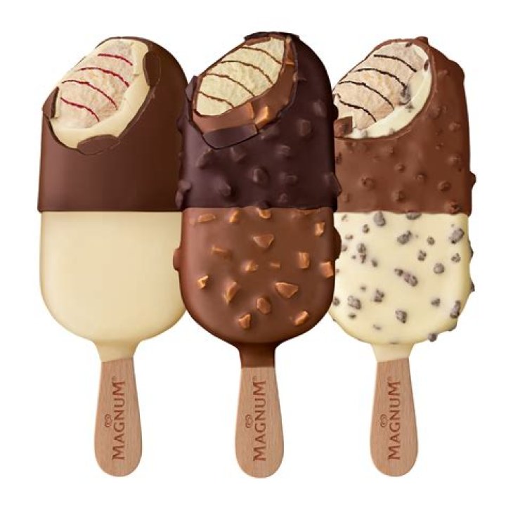What is unique about Magnum ice cream?