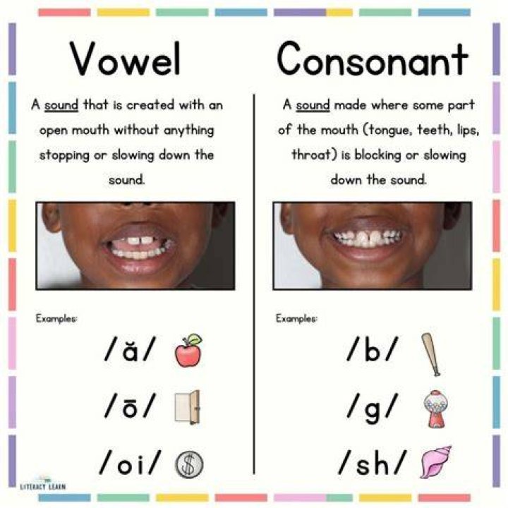 What is vowel consonant vowel?